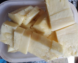 Foto del paso 1 de la receta: Smoothie (polo) de piña