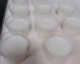 Foto langkah ke 3 dari resep 243. Puding Cup Susu Buah.