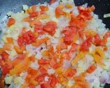 A picture of step 2 of Creamy cheesy omelette.