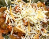 Foto del paso 2 de la receta: Pasta con zanahoria, cebolla y calabacín