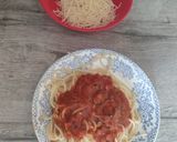 1947. Paradicsomos Sonkás Pestós Spagetti ! recept fázis 4 fotója