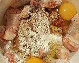 صورة لخطوة 1 من وصفة اجنحه الدجاج المقليه بصوص البرتقال