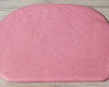 A picture of step 6 of Rose kaju katli.