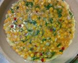 Foto langkah ke 3 dari resep Telur Dadar Jagung Manis.