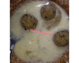 A picture of step 4 of Beans Balls.