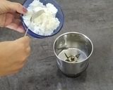 A picture of step 1 of Left over Rice Pakodi.