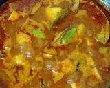 A picture of step 15 of Bengali Luchi, aloo'r dom.