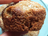Cupcakes integrales de manzana y canela