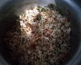 A picture of step 4 of EGG FRIED RICE WITH CHICKEN MANCHURIAN 😍.