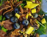 A picture of step 4 of VashBake Blueberry Mango Salad.