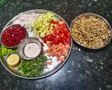 A picture of step 1 of Sprouts salad.