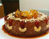 A picture of step 5 of Chocolate and Nuts pudding.