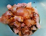 Gambar langkah 1 resipi Dendeng Ayam.