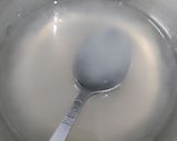 A picture of step 2 of Coffee Jelly.