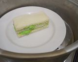 Foto langkah ke 2 dari resep Roti kukus sarikaya pandan.