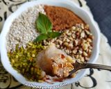 عکس مرحله 1 از دستور مامونیه دسر سوریه 🌸 پودینگ سمولینا