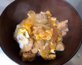 A picture of step 6 of Japanese Chicken and Egg with Rice.