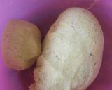 A picture of step 1 of Royal Dal Bati chokha.
