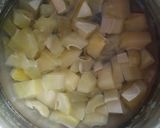 A picture of step 1 of Aam panna.