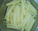 A picture of step 3 of Crispy fries 🍟🍟🍟😋😋.