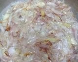 A picture of step 2 of Aloo Matar Gosht.
