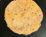 A picture of step 3 of Koki Paratha.