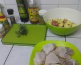 A picture of step 1 of Oven glazed chicken.