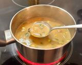 A picture of step 4 of Green Onion and Potato Soup.