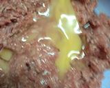 A picture of step 1 of Burgers#foodphotographychallenge.