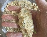 A picture of step 1 of Barley Flour Daal Baati.