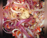A picture of step 4 of Onion tofu sauce.