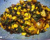 Sweetcorn,Potato with Methi recipe step 5 photo