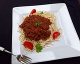A picture of step 6 of Spaghetti Bolognese (Italian Style).