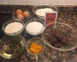 Foto del paso 1 de la receta: Bizcocho cebra de chocolate y naranja