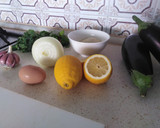 Foto del paso 1 de la receta: Albóndigas de berenjena con salsa limón