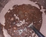 A picture of step 3 of Choco lava cake.