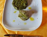 Foto del passaggio 9 della ricetta Polpette di ceci e simmenthal con contorno di fagioli piattoni