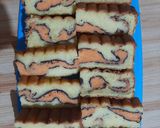 Foto langkah ke 10 dari resep Topo Map Love Cake.
