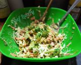 Foto del paso 3 de la receta: Ensalada rallada con jamón y brócoli 🥦 (coleslaw). LuisFy