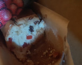 Foto del paso 5 de la receta: Budín inglés con chips de chocolate y también con fruta abrillantada y pasas de uva