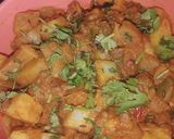 आलू मूली बैंगन सब्जी (aloo aloo baingan sabzi recipe in Hindi) रेसिपी चरण 3 फोटो