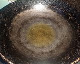A picture of step 2 of Masala Bhindi.