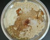 A picture of step 1 of Sattu laddu/ Sattu laddu in 5 minutes /regional and rustic Bihari sattu laddu without cooking.