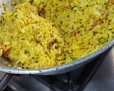 A picture of step 3 of Kanda poha.