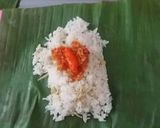 Foto langkah ke 4 dari resep Nasi Bakar Ikan Teri.