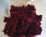 A picture of step 1 of Beetroot and pistachio cookies.