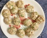 A picture of step 1 of Veg Manchurian with Gravy.