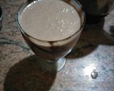 A picture of step 5 of Bourbon-Nutella Icecream Shake.