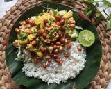 Foto langkah ke 4 dari resep Sego Sambel Tahu.