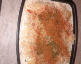 Une image de l'étape 1 de Gratin de pomme de terre maison et allumette de poulet halal aux cake factorie.